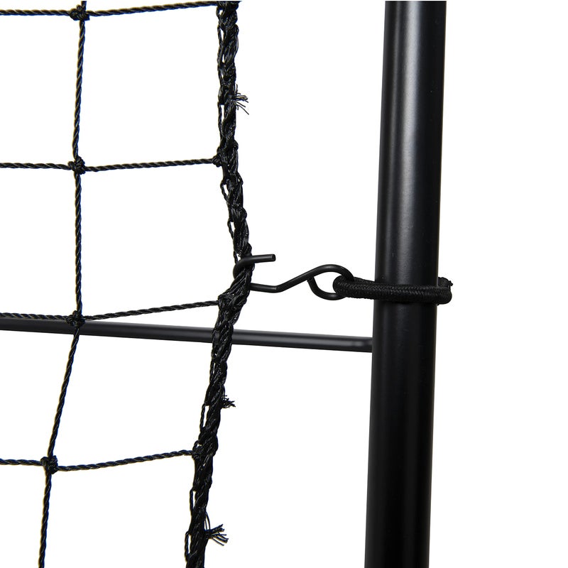 CHAMPRO شاشة ارتداد بيسبول/سوفتبول من تشامبرو 3 طرق للتدريب والممارسة، 52" × 36"، أسود - Image 4